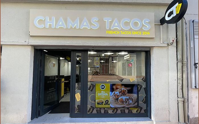 Un nouveau Chamas Tacos à Bordeaux disponible en livraison à domicile