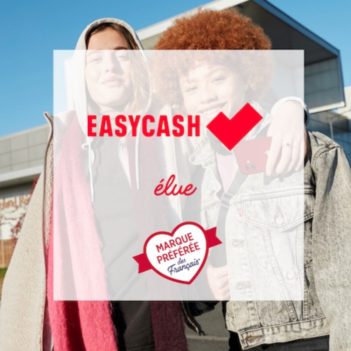 Easy Cash élue Marque Préférée des Français
