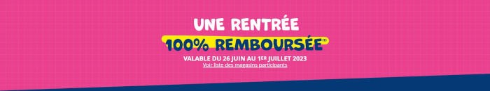 Bureau Vallée relance son opération Rentrée Gratuite en 2023