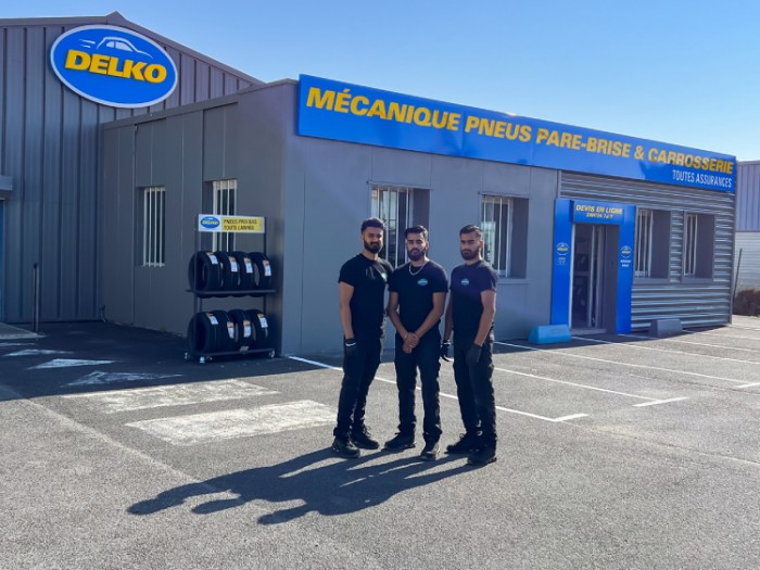 Trois frères passionnés d’automobile ouvrent la 1e franchise Delko dans l’Oise !