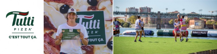 Tutti Pizza s'invite au WateRugby sur le port de La Daurade à Toulouse