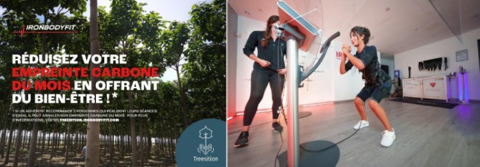 Iron Bodyfit s'engage pour la planète avec Treesition