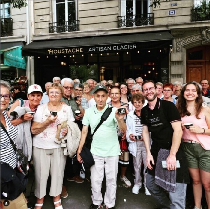 Moustache, l’artisan glacier qui enchante les papilles lors de la fête nationale !