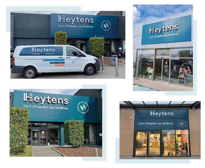 Heytens lance une campagne de rénovations de façade de ses magasins