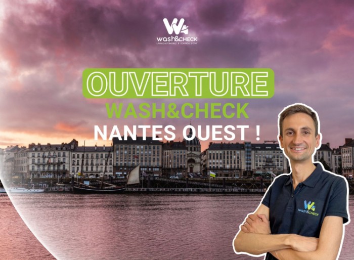 Wash&Check enregistre une nouvelle ouverture à Nantes