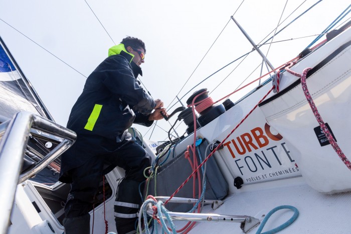Turbo Fonte soutient le skipper Jules Delpech pour la Solitaire Du Figaro
