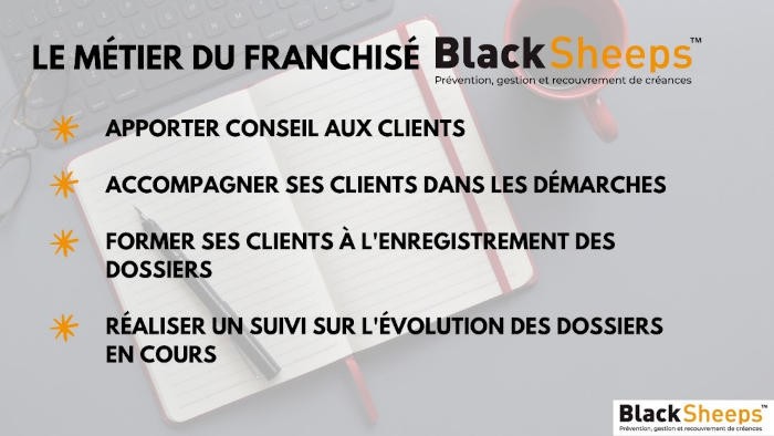Licencié Blacksheeps : un métier centré sur le client