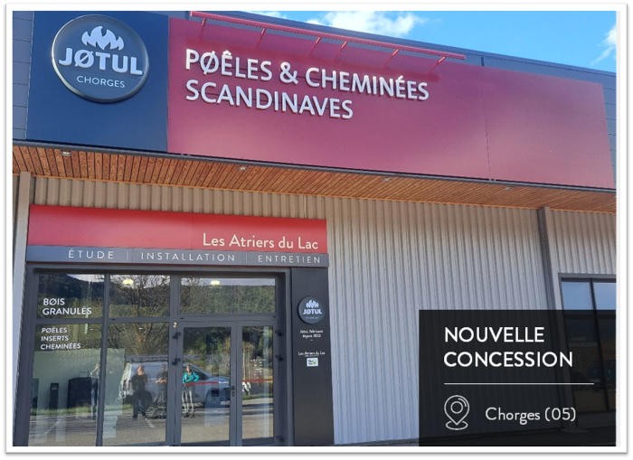 Un nouveau showroom JØTUL ouvre à Chorges