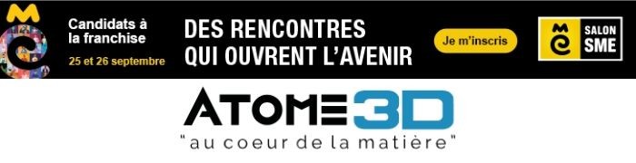 Atome 3D participe au salon SME 2023