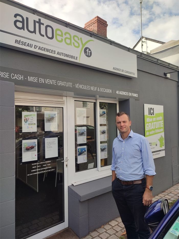 AutoEasy : « J'ai tout de suite été convaincu par le sérieux du concept » Éloi de Moucheron, responsable d’agence