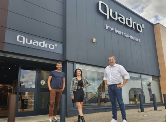 Un tout nouveau showroom Quadro ouvre ses portes à Rouen Barentin