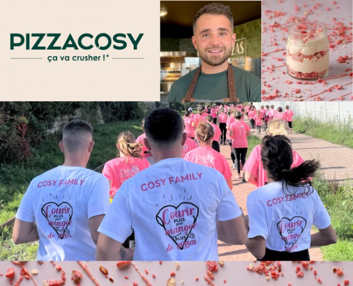 Pizza Cosy, partenaire d’Octobre Rose