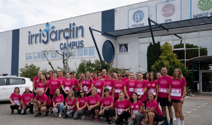 Irrijardin s’engage pour lutter contre le cancer du sein