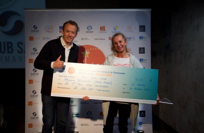Une collaboratrice AXEO Services récompensée aux Trophées du Club SAP Normandie