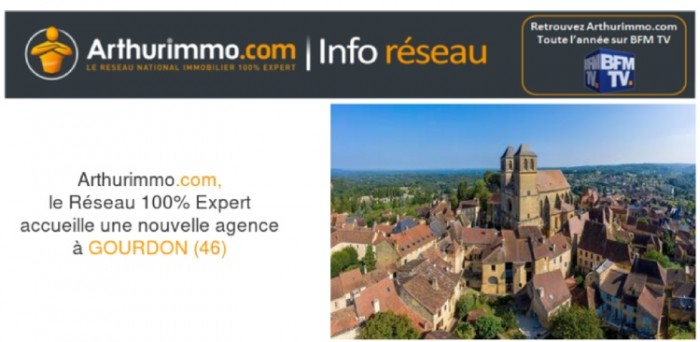Une nouvelle agence Arthurimmo.com ouvre ses portes à Gourdon