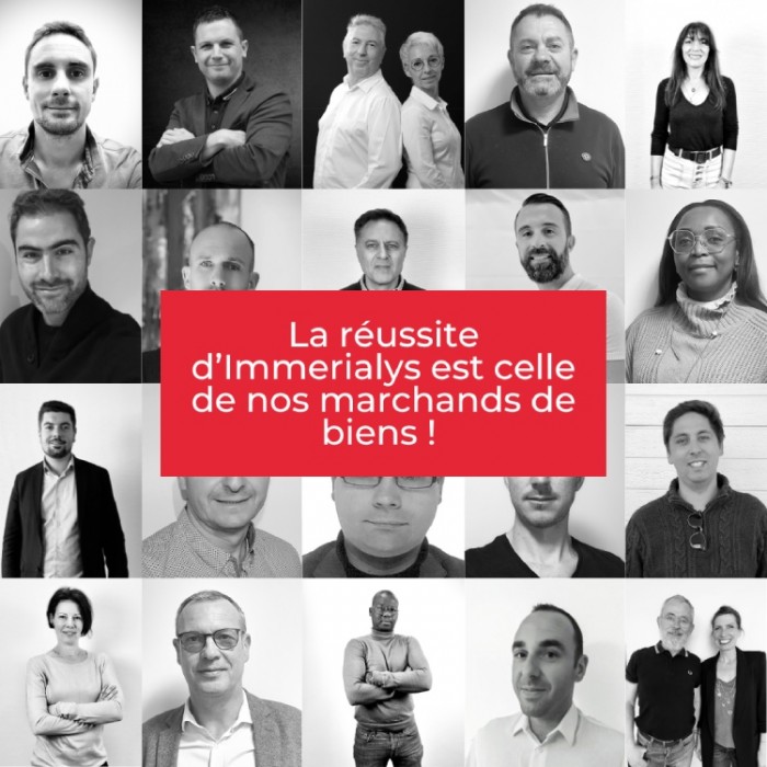 Immerialys s’engage pour la réussite de ses marchands de biens