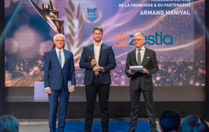 Zestia remporte le Prix Meilleurs Espoirs de la Franchise et du Partenariat