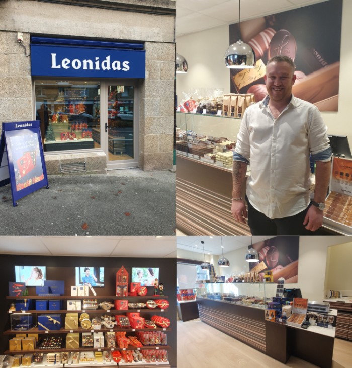 Leonidas étend son réseau avec l’inauguration d’une nouvelle boutique à Fougères