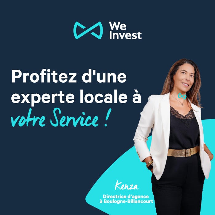 We Invest France « Nous pouvons proposer à nos clients des projets complets de bout en bout » Kenza Cardot (franchisée Boulogne-Billancourt)