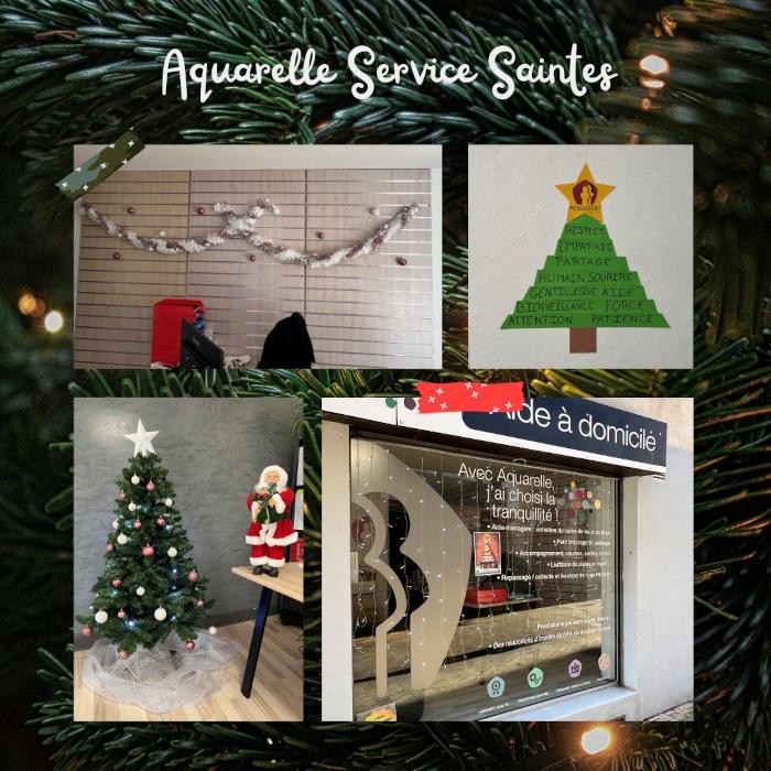 Aquarelle dévoile les résultats du concours des agences les mieux décorées pour Noël 2023
