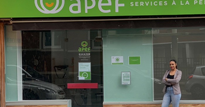 Double franchisée, Sarah Marie-Joseph ouvre une agence APEF à Courbevoie