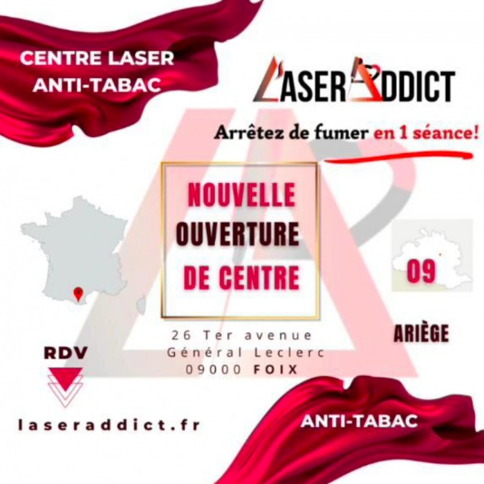 LaserAddict ouvre un nouveau centre à Foix