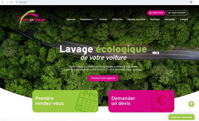 Ecolave réinvente son expérience digitale avec un nouveau site web