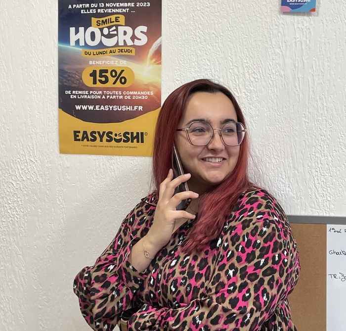 « Chez Easy Sushi, les qualités individuelles de chacun servent à l’évolution du groupe », Laurie Vecchini (responsable de salle)