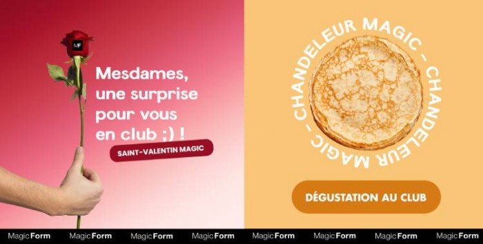 Magic Form célèbre les événements du mois de février avec une touche enchanteresse !