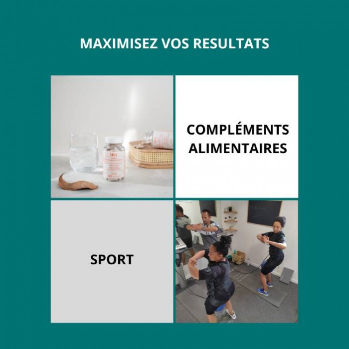 Boostez votre forme : électrostimulation et compléments alimentaires, l'alliance parfaite pour des résultats optimaux avec Body Addiction et M&A Lab