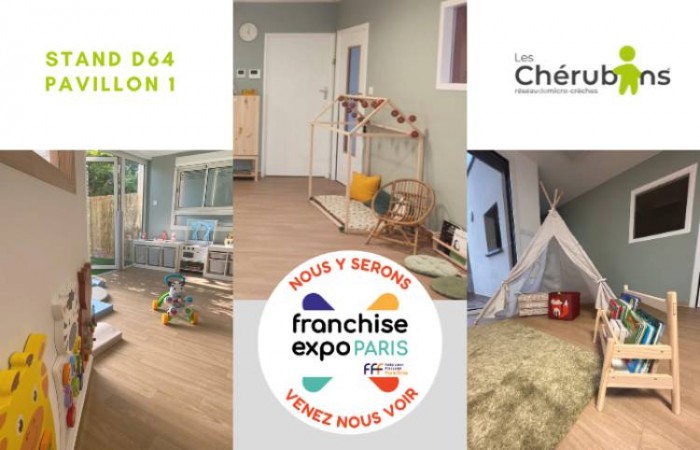 Rencontrez Les Chérubins au Franchise Expo Paris 2024