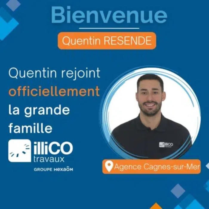 « J’ai été séduit par le concept et par les différents contacts humains que j’ai pu avoir », Quentin Resende, franchise illiCO travaux, Cagnes-sur-Mer
