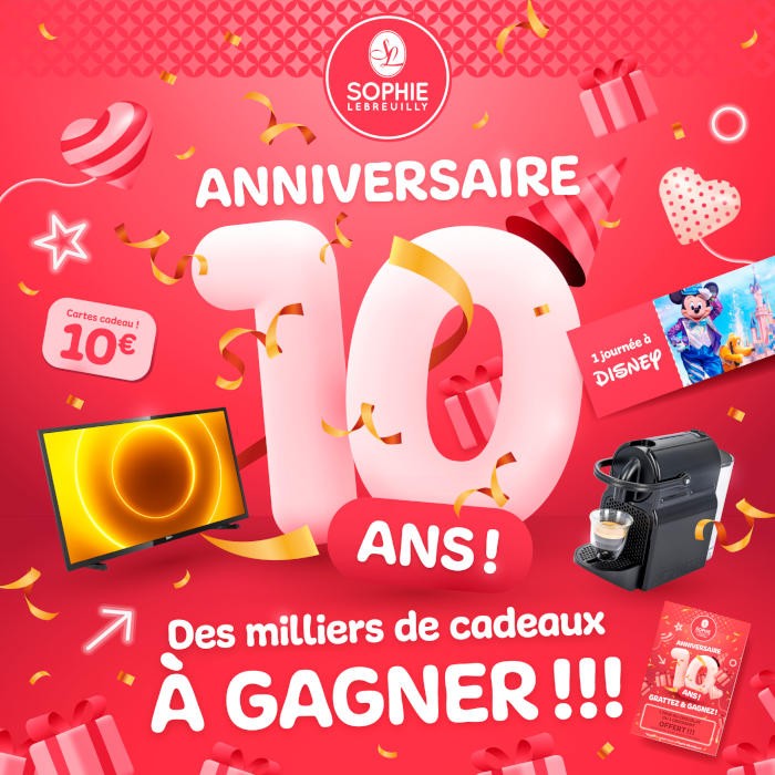 La franchise Sophie Lebreuilly fête son dixième anniversaire