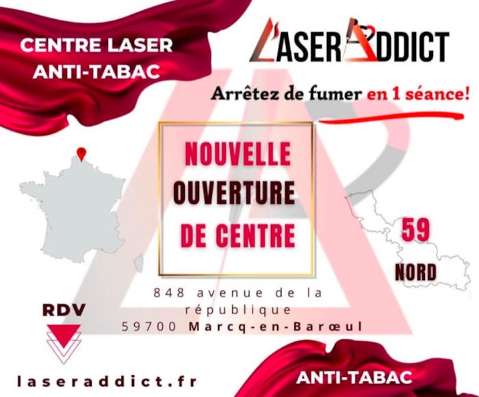 Un nouveau centre Laseraddict ouvre à Marcq-en-Barœul