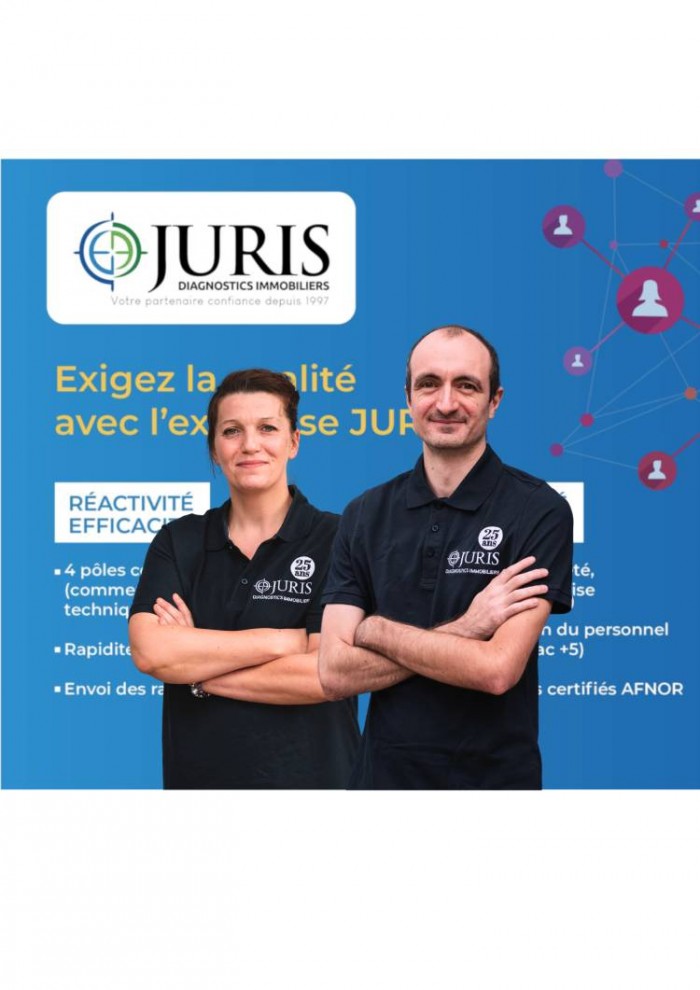 Juris Diagnostics immobiliers : « Dès notre premier rendez-vous avec Juris, nous avons été séduits par l'engagement sincère envers ces principes fondamentaux », Laetitia et Clément, franchisés Sarrebourg