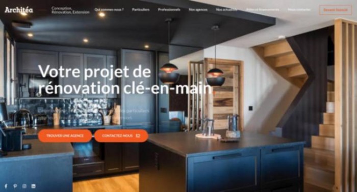 Architéa se métamorphose avec une refonte web intégrale