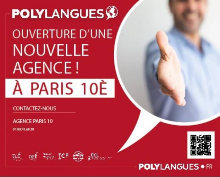 Une nouvelle franchise Polylangues ouvre ses portes à Paris 10e