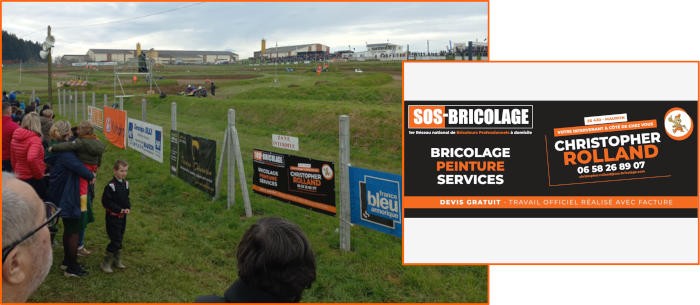 Le partenaire SOS Bricolage du Morbihan sponsorise le championnat de France d’autocross et de sprintcar