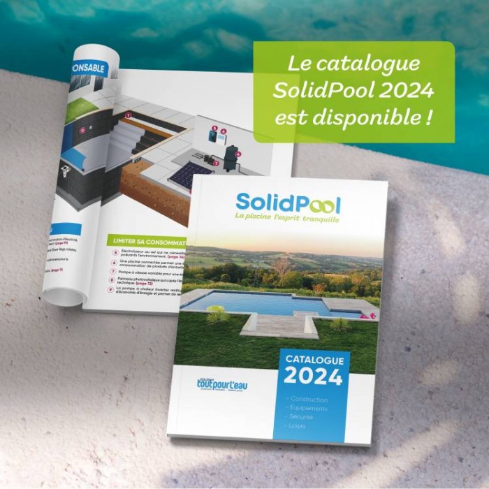 SolidPool dévoile son nouveau catalogue pour l’année 2024 : des solutions connectées et écoresponsables