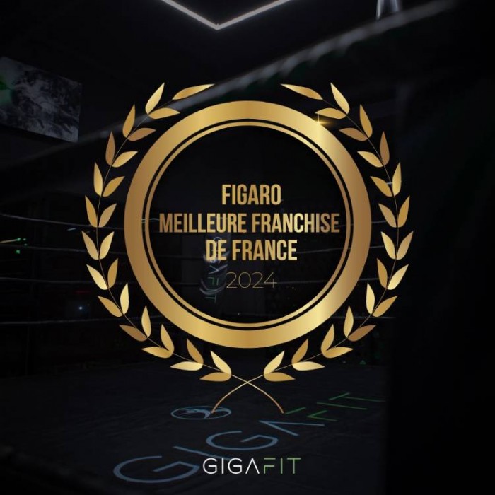 Classement « Le Figaro » : GIGAFIT primée « Meilleure Franchise de France 2024 » !