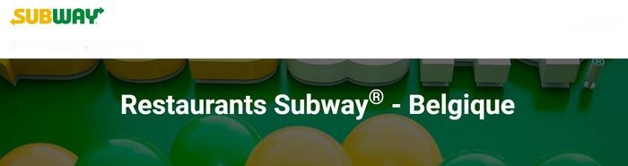 La multi franchise a le vent en poupe pour Subway en Belgique