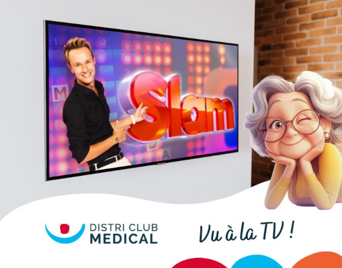 DISTRI CLUB MEDICAL sponsor de l’émission Slam