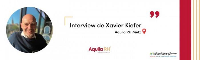 Portrait de Xavier Kiefer, franchisé Aquila RH à Metz