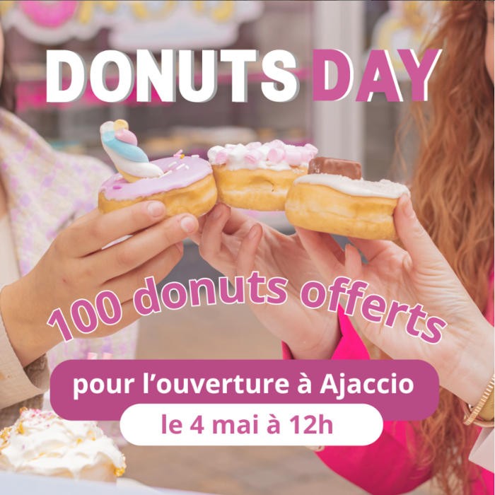 Dreams Donuts débarque en Corse avec un nouveau magasin