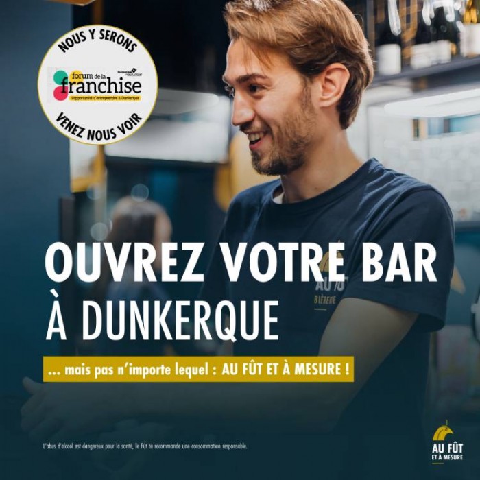 Au Fût et à mesure s'implante à Dunkerque et cherche son futur franchisé !