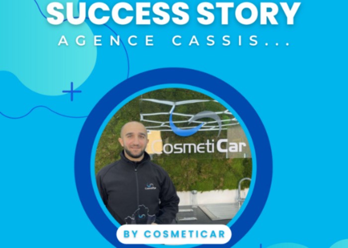 Portrait de Hovhannes, multifranchisé CosmétiCar à Cassis