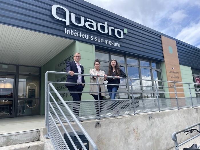 Couplé gagnant pour Anthony Le Guennec, franchisé Quadro à Auray et Vannes