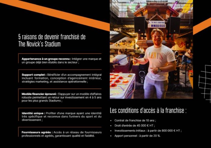 The Novick's Stadium : un concept de bar sportif unique en son genre !