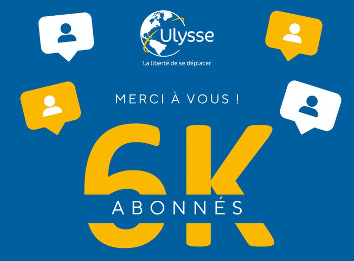 Le Réseau Ulysse passe le cap des 6 000 abonnés Facebook !