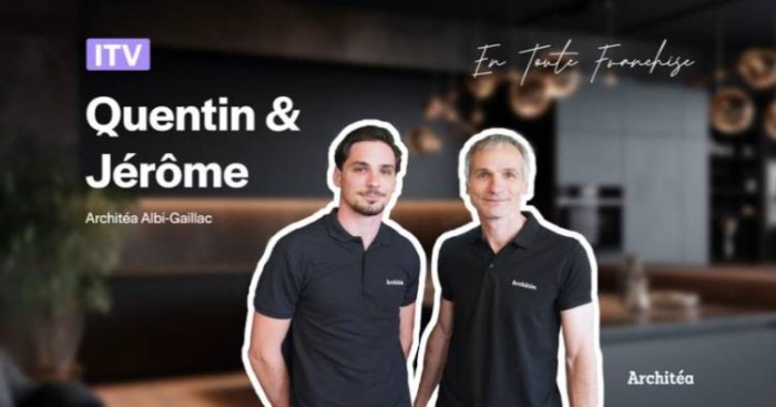 Architéa Albi-Gaillac : une affaire de famille réussie (Jérôme et Quentin Rey, co-gérants)